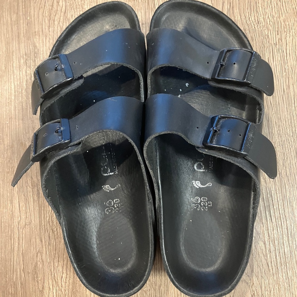 Birkenstock Arizona Flex Platform Leather